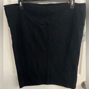 Torrid Black Foldover Skirt Size 3